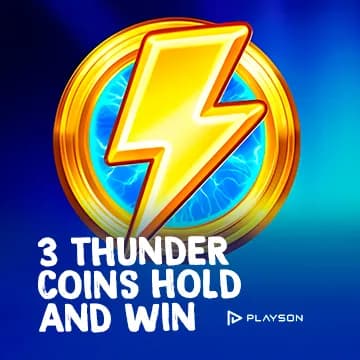 3 Thunder Coins: Hold and Win
