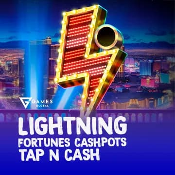 Lightning Fortunes Cashpots - Tap n Cash™