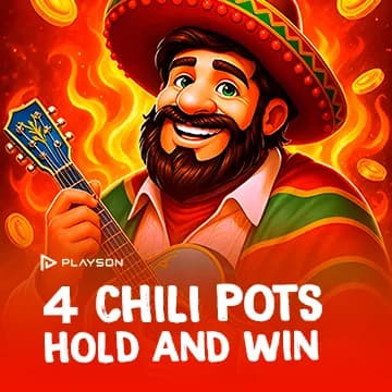 4 Chili Pots: Hold and Win