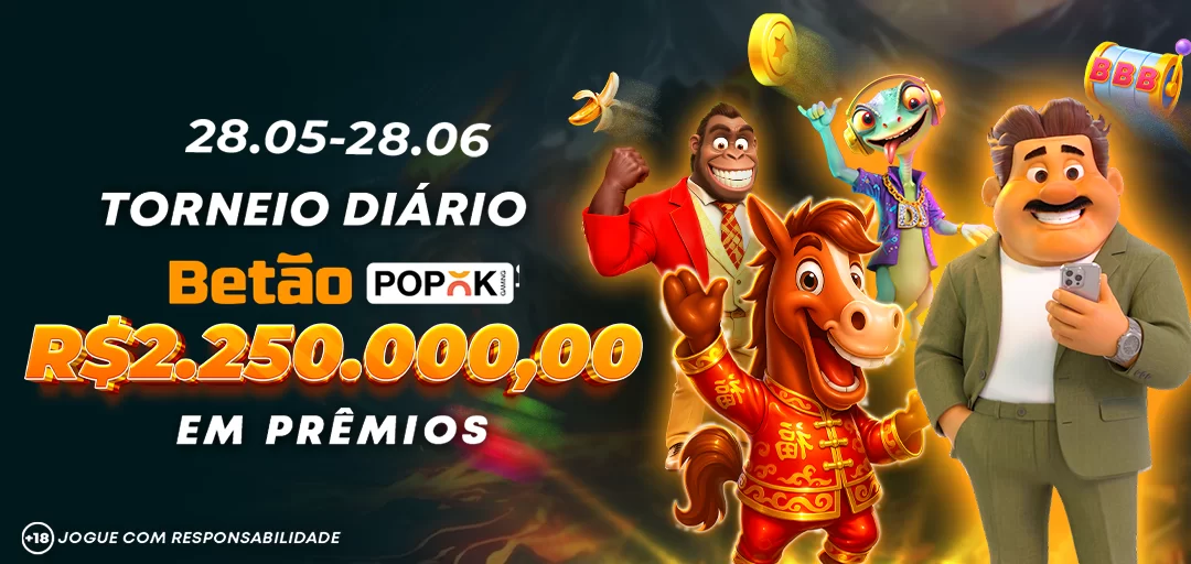 Torneio DIARIO Betao PopOK 2.250.000,00 Reais em Premios