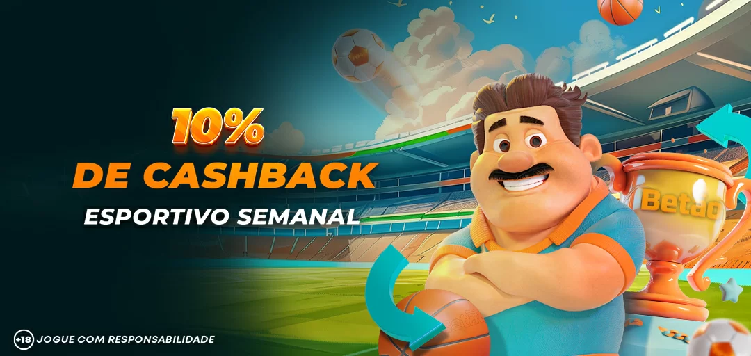 10% de Reembolso Semanal de Esportes