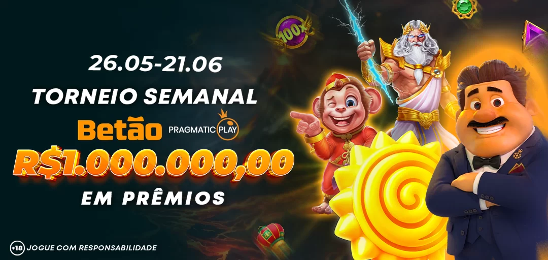 Torneio Betao Pragmatic Play 200.000,00 Reais em Premios