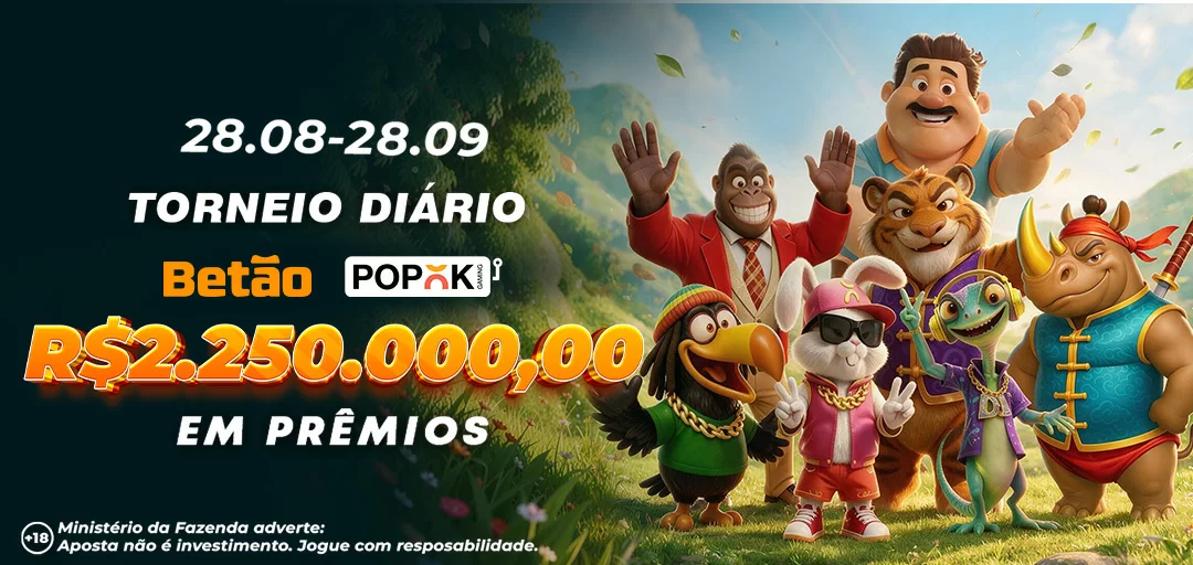 Torneio DIARIO Betao PopOK 2.250.000,00 Reais em Premios