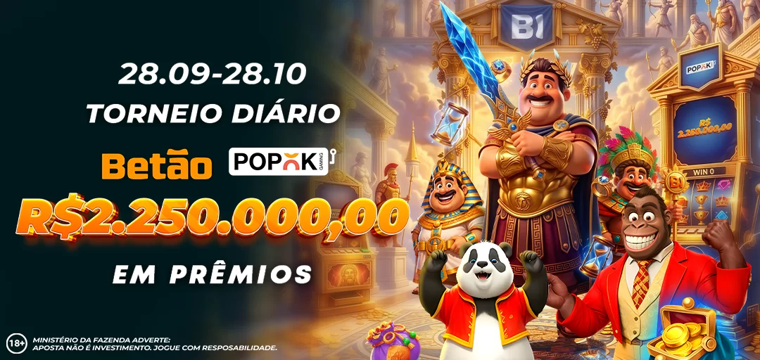 Torneio DIARIO Betao PopOK 2.250.000,00 Reais em Premios