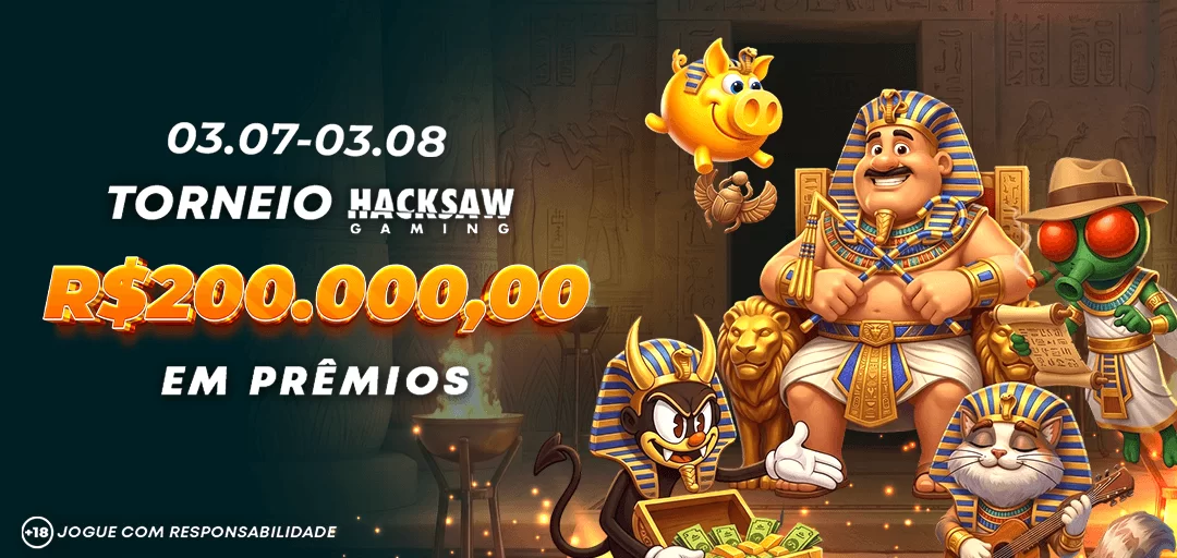 Torneio Betão Hacksaw 200.000,00 Reais em Premios