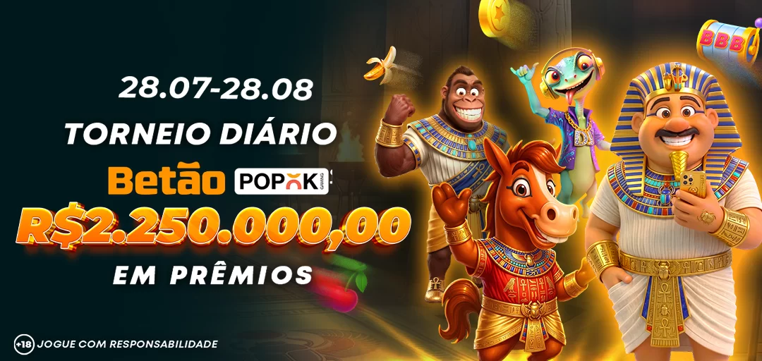 Torneio DIARIO Betao PopOK 2.250.000,00 Reais em Premios