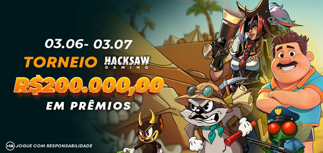 Torneio Betão Hacksaw 200.000,00 Reais em Premios